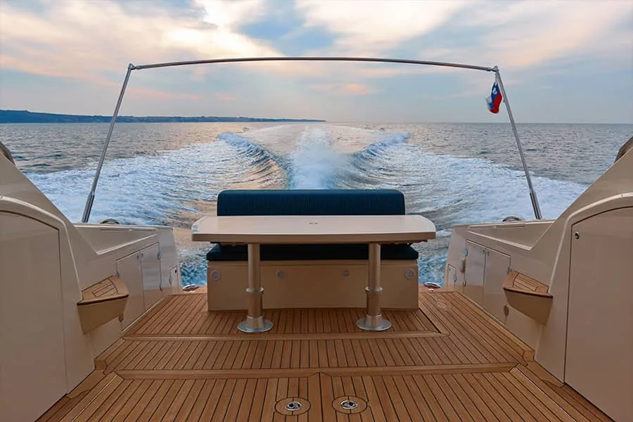 brioni yacht on water